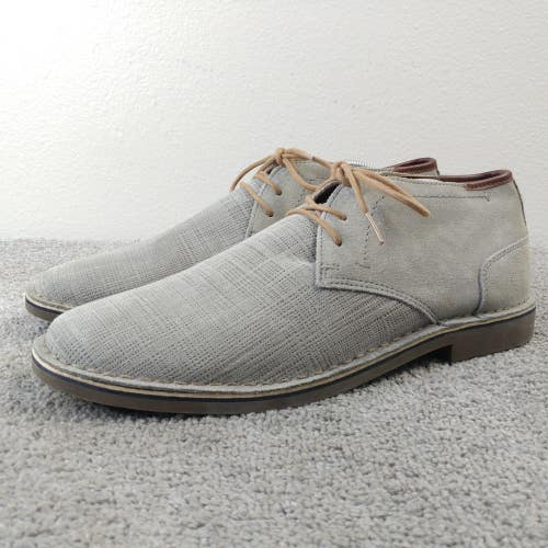 Kenneth Cole Reaction Desert Chukka Boots Mens Size 11.5 Ankle Boots Gray Shoes
