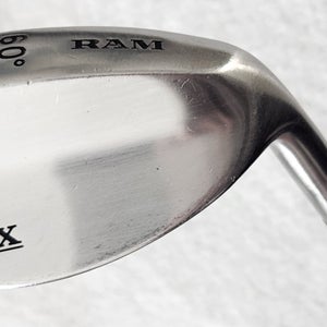 Ram FX 60° Wedge RH; Steel Shaft