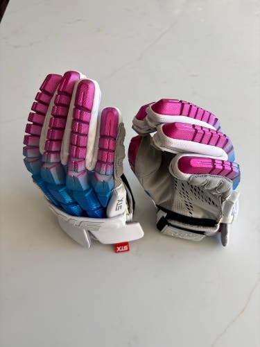 STX Rzr Lacrosse Gloves Medium (New)