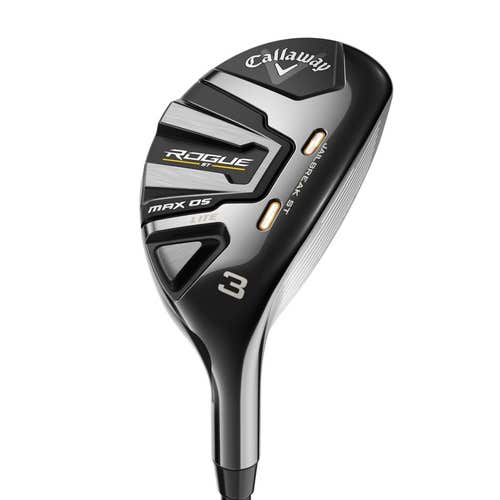 CALLAWAY ROGUE ST MAX OS LITE 5 HYBRID GRAPHITE 4.0 (LADIES) STANDARD PROJECT X CYPHER BLACK 40 HB/