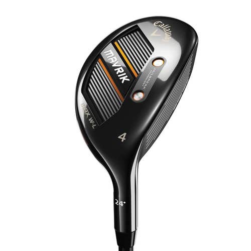 LEFT HANDED CALLAWAY 2020 MAVRIK MAX (LITE) 5 HYBRID GRAPHITE WOMENS STANDARD UST MAMIYA HELIUM BLA