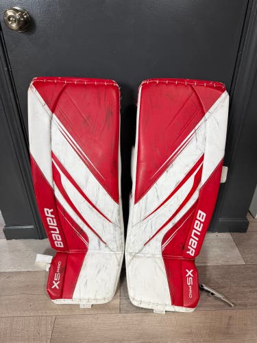 34" Bauer Vapor X5 Pro Goalie Leg Pads (Used)
