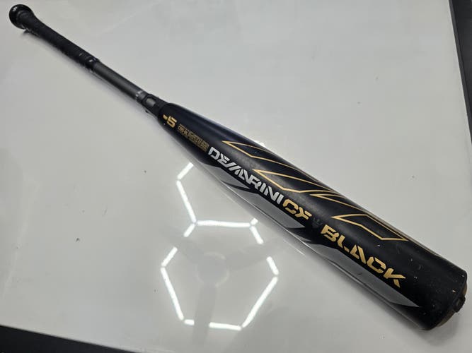 DeMarini CF Black Composite USSSA Bat (-5) 27 oz 32" (Used)