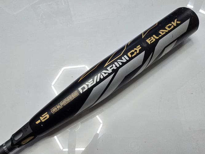 DeMarini CF Black Composite USSSA Bat (-5) 27 oz 32" (Used)