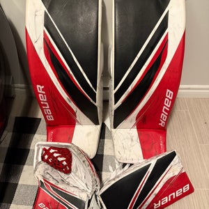 33" 2024 Bauer Hyperlite 2 Regular Goalie Full Set (Used)
