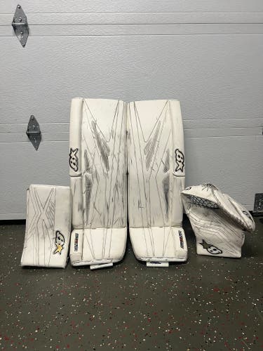34" Brian's G-Netik Pro Regular Goalie Full Set
