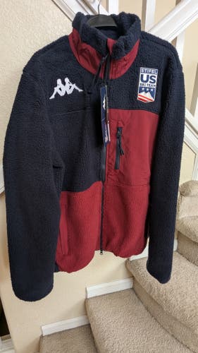 NEW WITH TAGS — Kappa 3CENTO 326 US Ski Team Fleece (2025–2026) - size Medium