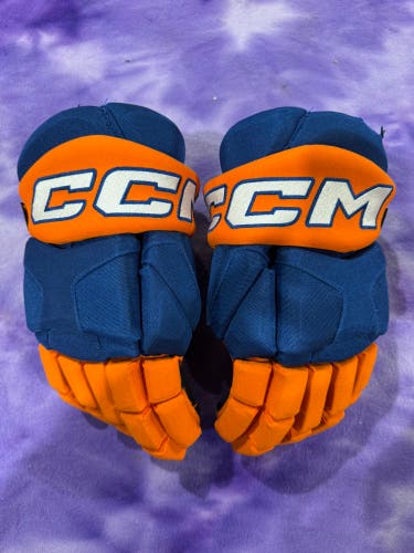 Blue Senior CCM D30 Gloves 14" (Used)