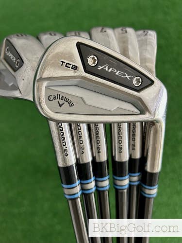 Callaway Apex TCB 24 Raw Limited Edition Forged Iron Set