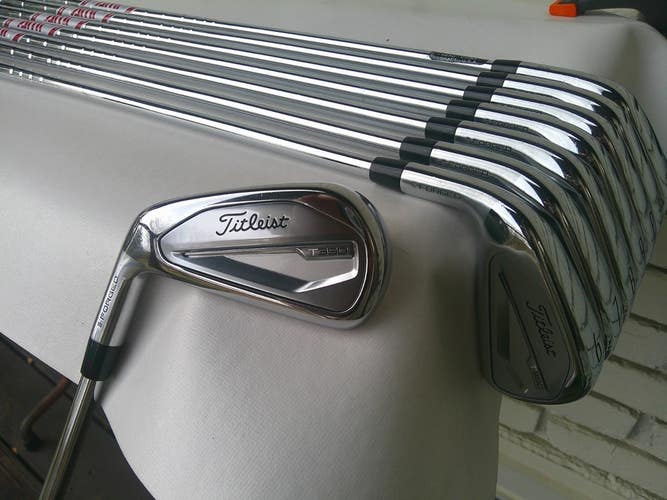 Titleist T350 Forged (5i-PW, 48*, 53*) Iron Set w/ True Temper RED R300 Shafts