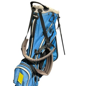 Used Ping BLUE STAND BAG Mens Stand Bag Royal Blue 11834-S000044495