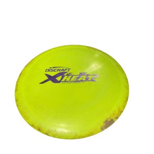 Used Discraft X HEAT DRIVER Disc Golf Driver Yellow 11834-S000044478