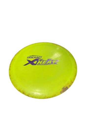 Used Discraft X HEAT DRIVER Disc Golf Driver Yellow 11834-S000044478