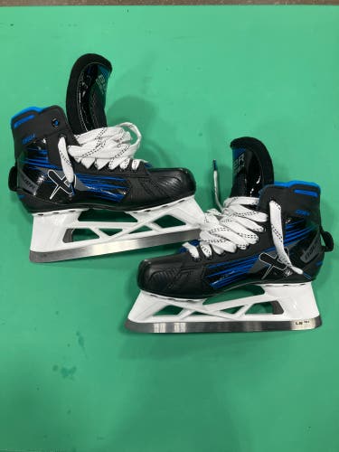 Intermediate Bauer GSX Hockey Goalie Skates Extra Wide Width 6.5 (Used)