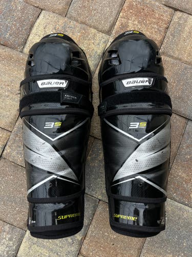 Senior Bauer Supreme 3S Pro 15" Shin Pads (Used)