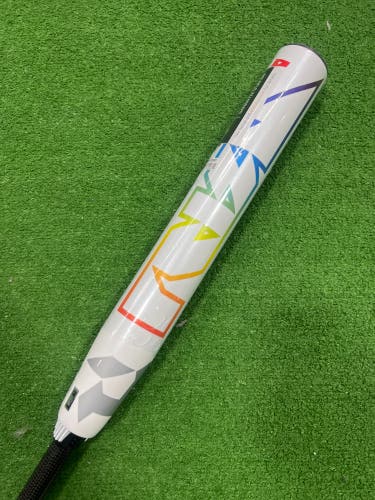 White 2025 DeMarini Prism+ Composite Bat (-10) Composite 23 oz 33" (New)