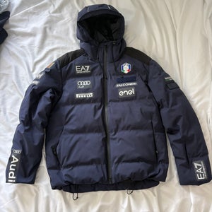 Blue Men's Adult Large Jacket (Used)