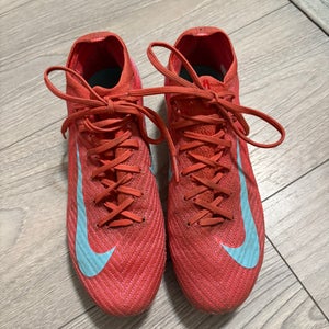 Pink Unisex Size M 6.5 (W 7.5) Nike Mercurial Vapor Cleats (Used)