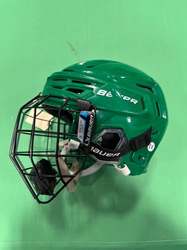 Green Small Bauer Re-Akt 150 Helmet (Used)