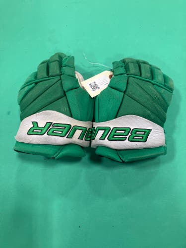 Green Junior Bauer Vapor Elite Gloves 11" (Used)