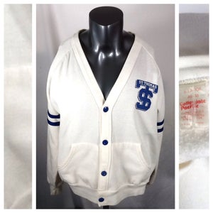 Vintage 80’s St. Thomas University Cardigan Sweater (XL) University of St Thomas