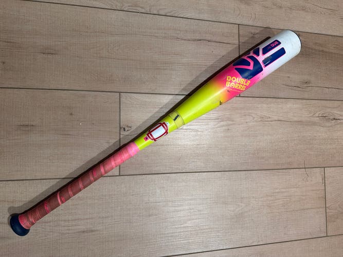 2024 Easton 2X Double Barrel Composite USSSA Certified Bat (-10) 18 oz 28" (Used)