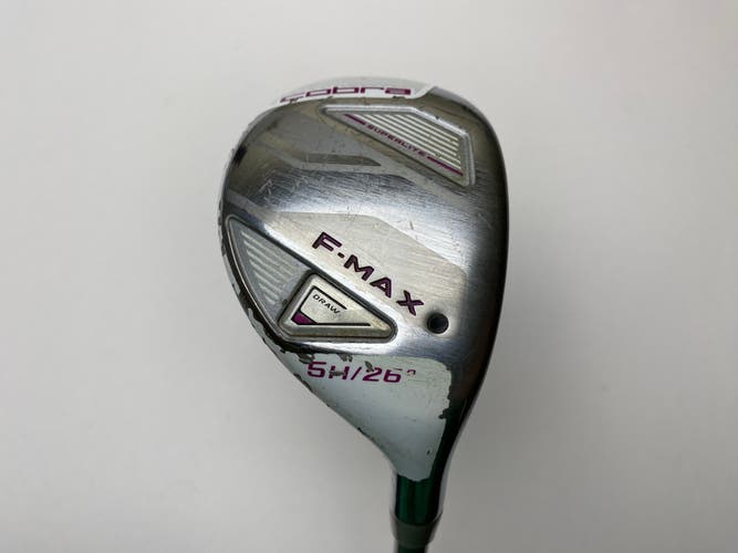Cobra F-Max Womens 5 Hybrid 26* SuperLite 50g Ladies Graphite Womens RH