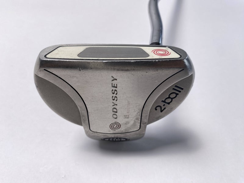 Odyssey White Steel 2-Ball Putter 34" Mens RH