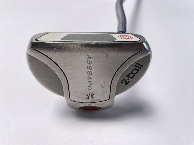 Odyssey White Steel 2-Ball Putter 35" Mens RH