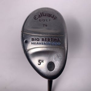 Callaway Big Bertha Heavenwood 5 Hybrid 25* Big Bertha Gems 55 Ladies RH