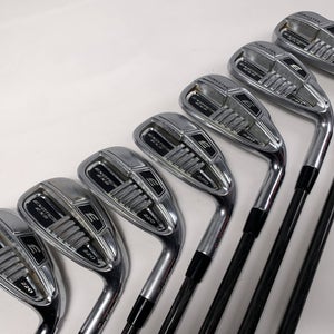 Tour Edge Exotics EXS 220 Iron Set 5-PW+GW AeroTech Gener8 F2 Senior Graphite RH
