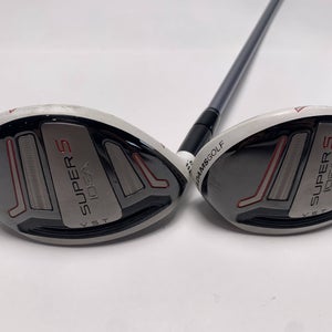 Adams Idea Super S 3 & 4 Hybrid Set 19* 22* Matrix Kujoh Regular LH