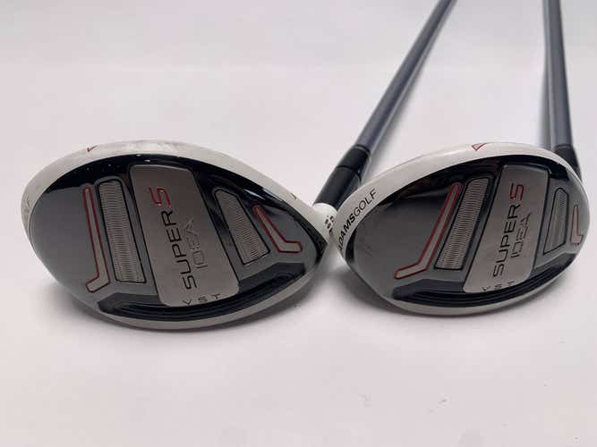 Adams Idea Super S 3 & 4 Hybrid Set 19* 22* Matrix Kujoh Regular LH