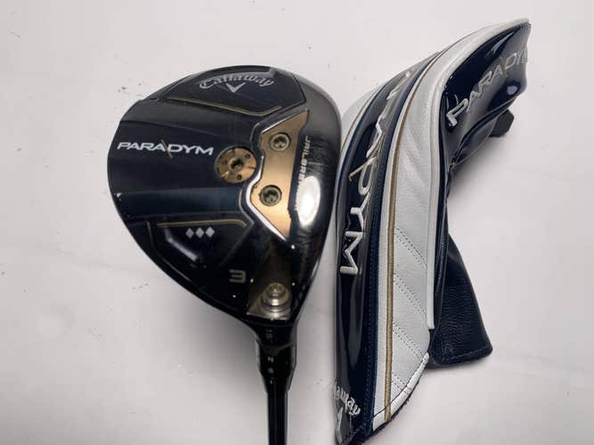 Callaway Paradym Triple Diamond 3 Fairway Wood 15* Aretera EC1 65g Stiff RH HC