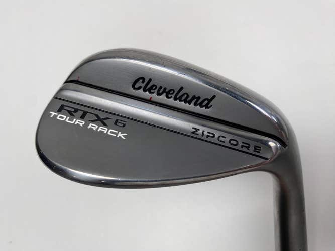 Cleveland RTX 6 ZipCore Tour Rack Raw Lob Wedge LW 58* 12 True Temper DG Mens RH