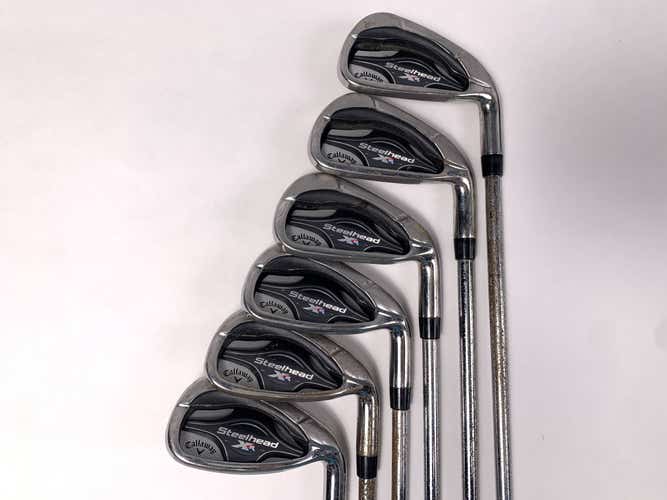 Callaway Steelhead XR Iron Set 5-PW True Temper XP 95 ST15 S300 Stiff RH