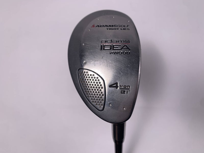 Adams Idea i-Wood 4 Hybrid 21* Regular Graphite Mens RH Midsize Grip