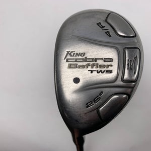 Cobra Baffler TWS 2009 4 Hybrid 26* Aldila DVS-HL 60g Senior Graphite Mens LH