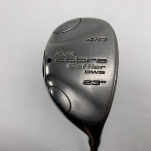 Cobra Baffler DWS 2008 4 Hybrid 23* Aldila NV HL 65g Stiff Graphite Mens RH
