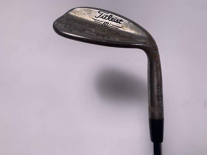 Titleist Vokey SM5 Tour Chrome Raw Lob Wedge LW 58* 11 Bounce F-Grind Mens RH