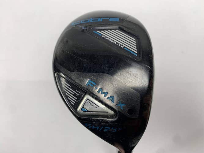 Cobra F-Max Superlite Womens 5 Hybrid 25* SuperLite 50g Ladies Graphite RH