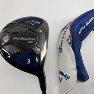 Callaway Big Bertha B21 3 Fairway Wood 15* RCH 45g Senior Graphite Mens RH HC