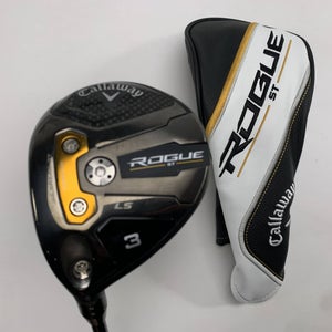 Callaway Rogue ST LS 3 Fairway Wood 15* Tensei Blue AV Xlink 65g Stiff LH HC