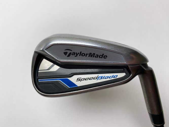 Taylormade Speedblade Single 6 Iron VeloxT 55g Senior Graphite Mens RH