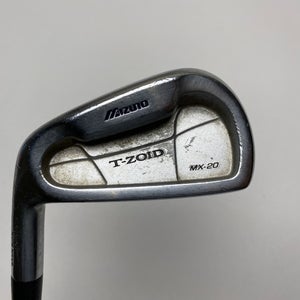 Mizuno MX 20 Single 6 Iron True Temper Dynalite Gold R300 Regular Steel Mens LH