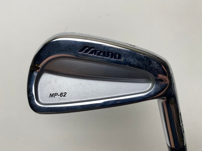 Mizuno MP 62 Single 6 Iron KBS Tour Extra Stiff Steel Mens RH Midsize Grip