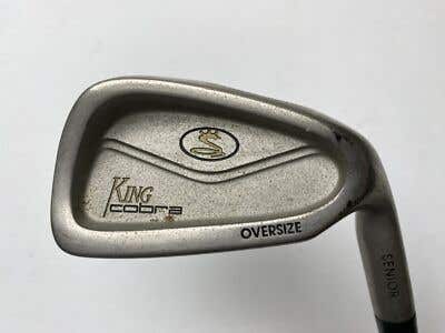 Cobra King Cobra Oversize Senior Single 6 Iron AutoClave Senior Graphite Mens RH