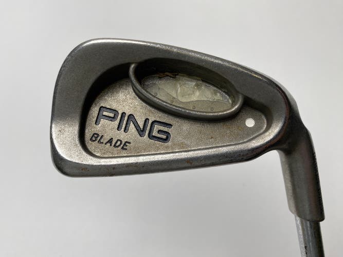 Ping i3 Blade Single 4 Iron White Dot 3* Up Cushin JZ Stiff Steel Mens RH