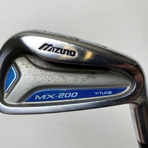 Mizuno MX 200 Single 6 Iron Dynamic Gold Sensicore S300 Stiff Steel Mens RH