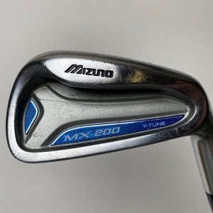 Mizuno MX 200 Single 6 Iron Exsar IS4 65g Regular Graphite Mens RH